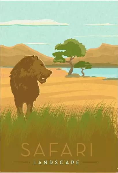 Ravensberger Matratzen Puzzle 99 Teile - Safari Sonderangebot der Fabrik