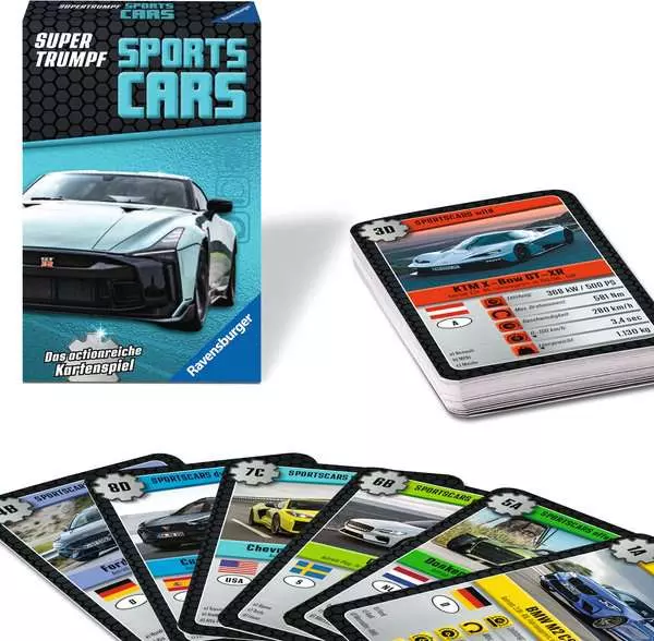 Ravensberger Matratzen Sports-Cars - Kartenspiel ab 7 Jahren Discount Store für neue Produkte