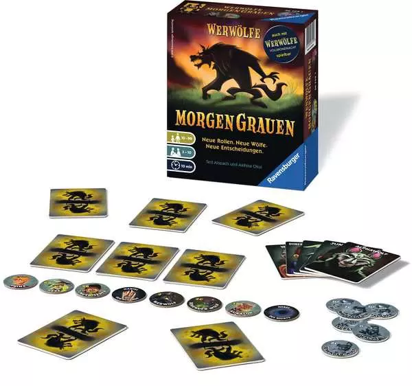 Ravensberger Matratzen Werwölfe MorgenGrauen - Spiel ab 10 Jahren 50% Rabatt mit kostenlosem Versand