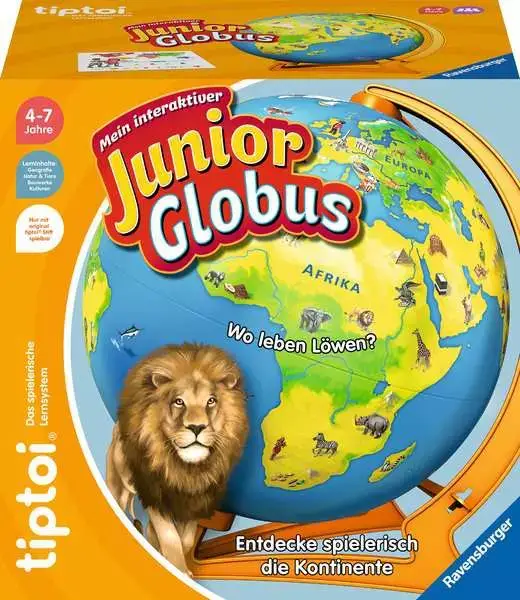 Ravensberger Matratzen tiptoi® Mein interaktiver Junior Globus Speichern exportieren