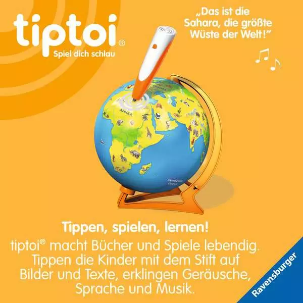 Ravensberger Matratzen tiptoi® Mein interaktiver Junior Globus Speichern exportieren