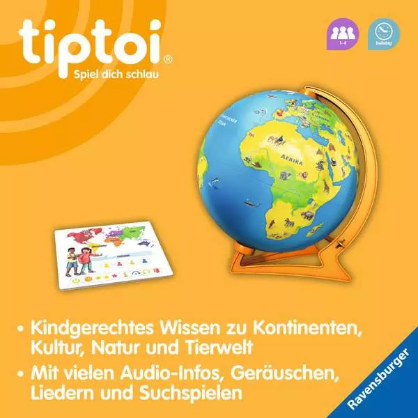 Ravensberger Matratzen tiptoi® Mein interaktiver Junior Globus Speichern exportieren