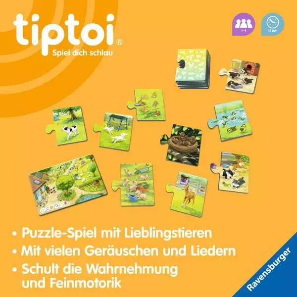 Ravensberger Matratzen tiptoi® Alle meine Tierkinder - Lernspiel ab 2 Jahren Verkauf
