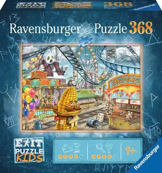 Ravensberger Matratzen Kinderpuzzle ab 9 Jahren - EXIT Puzzle Kids Im Freizeitpark - 368 Teile Günstiger Verkauf