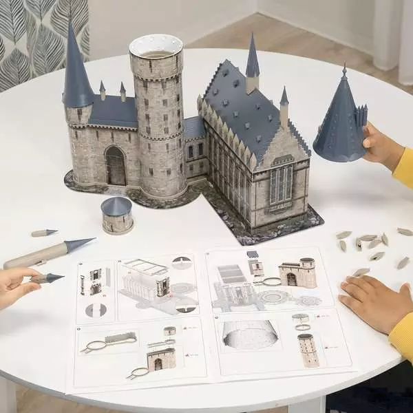 Ravensberger Matratzen 3D Puzzle Hogwarts Schloss - Die Große Halle Kostenloser Versand