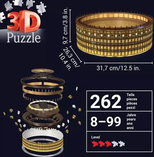 Ravensberger Matratzen Ravensburger Kolosseum bei Nacht Flash Sale