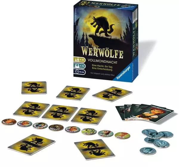 Ravensberger Matratzen Werwölfe Vollmondnacht - Spiel ab 9 Jahren Exklusivangebot