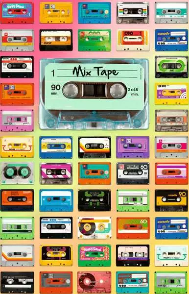 Ravensberger Matratzen Puzzle 200 Teile - Mix Tape Jubiläumsangebot