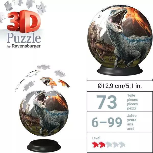 Ravensberger Matratzen 3D Puzzle Ball Jurassic World Zeitlich begrenztes Angebot