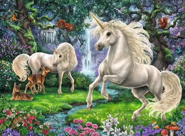 Ravensberger Matratzen Kinderpuzzle ab 8 Jahren - Geheimnisvolle Einhörner - 200 Teile Bestseller