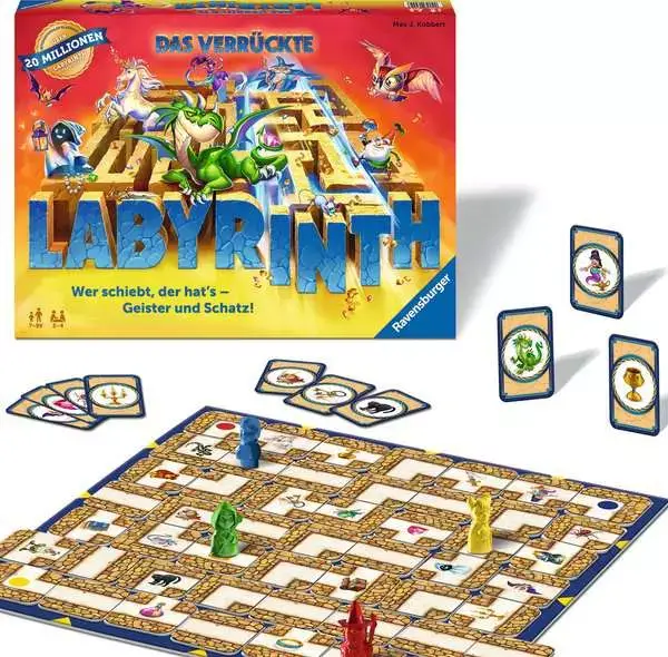 Ravensberger Matratzen Das verrückte Labyrinth - Spiel ab 7 Jahren Räumungsverkauf
