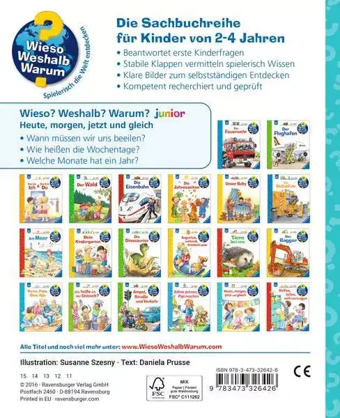 Ravensberger Matratzen Ravensburger Wieso? Weshalb? Warum? junior, Band 56: Heute, morgen, jetzt und gleich Super Sparpreis