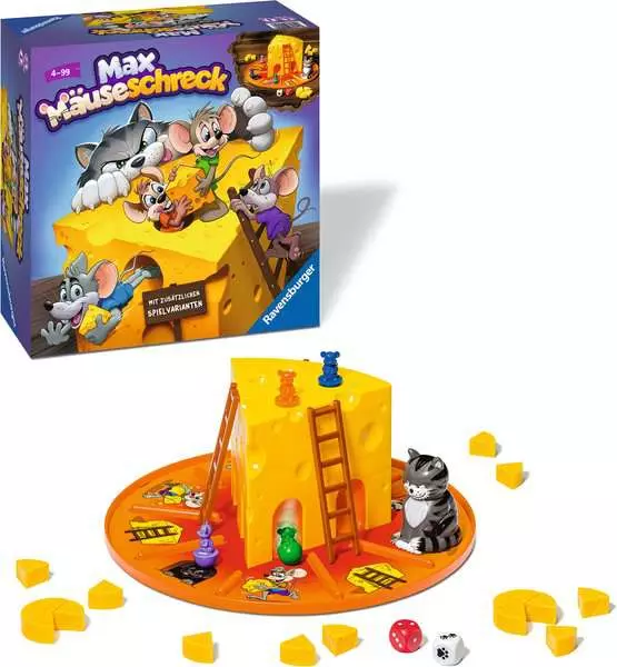 Ravensberger Matratzen Max Mäuseschreck - Kinderspiel ab 4 Jahren Bis zu 60% Rabatt