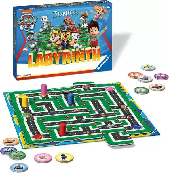 Ravensberger Matratzen Paw Patrol Junior Labyrinth - Kinderspiel ab 4 Jahren Nur für heute