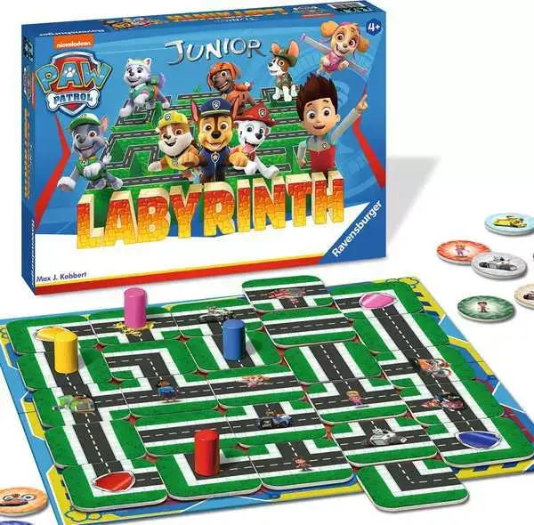 Ravensberger Matratzen Paw Patrol Junior Labyrinth - Kinderspiel ab 4 Jahren Nur für heute