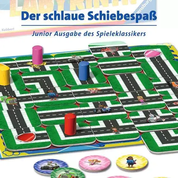 Ravensberger Matratzen Paw Patrol Junior Labyrinth - Kinderspiel ab 4 Jahren Nur für heute