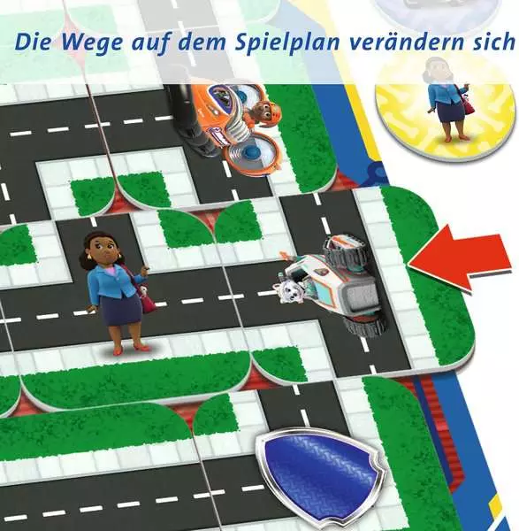 Ravensberger Matratzen Paw Patrol Junior Labyrinth - Kinderspiel ab 4 Jahren Nur für heute