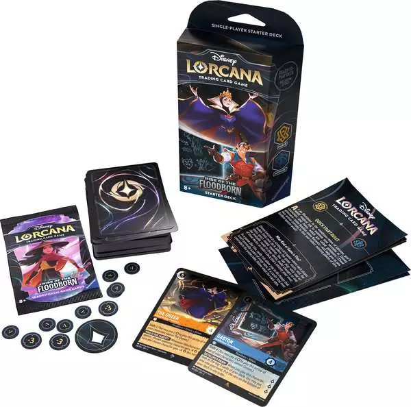 Ravensberger Matratzen Disney Lorcana: Aufstieg der Flutgestalten - Starter Deck Bernstein und Saphir (Englisch) zollfrei