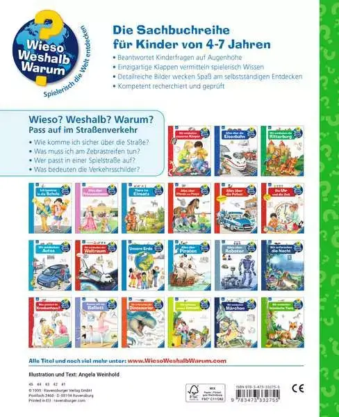 Ravensberger Matratzen Ravensburger Wieso? Weshalb? Warum?, Band 5: Pass auf im Straßenverkehr 50% Rabatt für begrenzte Zeit