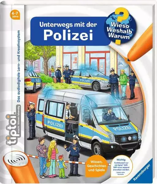 Ravensberger Matratzen tiptoi® Wieso? Weshalb? Warum? Unterwegs mit der Polizei Online
