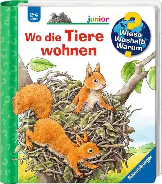 Ravensberger Matratzen Ravensburger Wieso? Weshalb? Warum? junior, Band 46: Wo die Tiere wohnen Auslauf