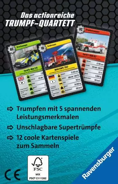 Ravensberger Matratzen Blaulicht - Kartenspiel ab 7 Jahren im Angebot
