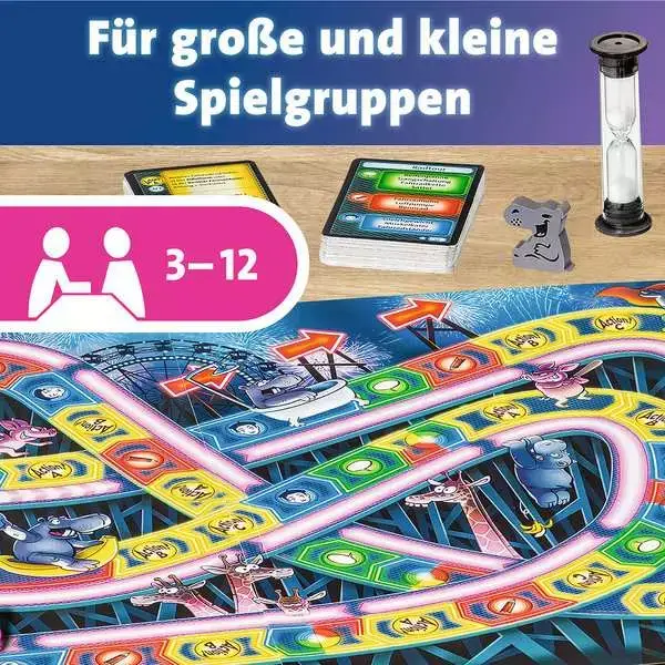 Ravensberger Matratzen Das Nilpferd in der Achterbahn - Spiel ab 10 Jahren Schlussverkauf