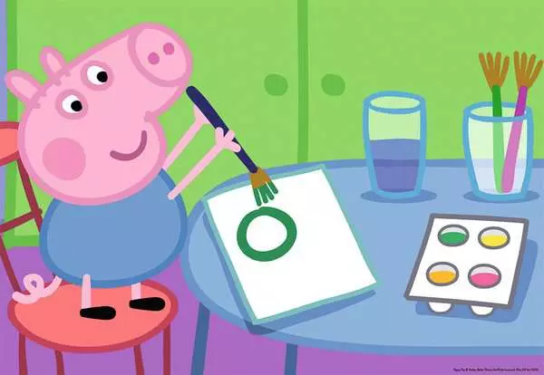 Ravensberger Matratzen Kinderpuzzle ab 4 Jahren - Peppa in der Schule - 24 Teile Limitierter Zeitrabatt