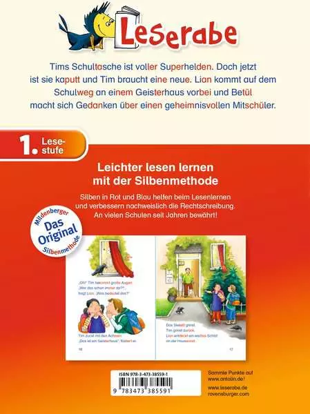 Ravensberger Matratzen Leserabe mit Mildenberger Silbenmethode: Ein Schultag voller Abenteuer Rabatt