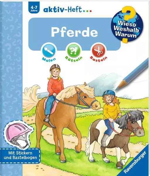 Ravensberger Matratzen Ravensburger Wieso? Weshalb? Warum? aktiv-Heft: Pferde Versandkostenfrei
