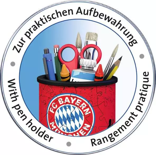 Ravensberger Matratzen 3D Puzzle Utensilo - FC Bayern München Osterangebot