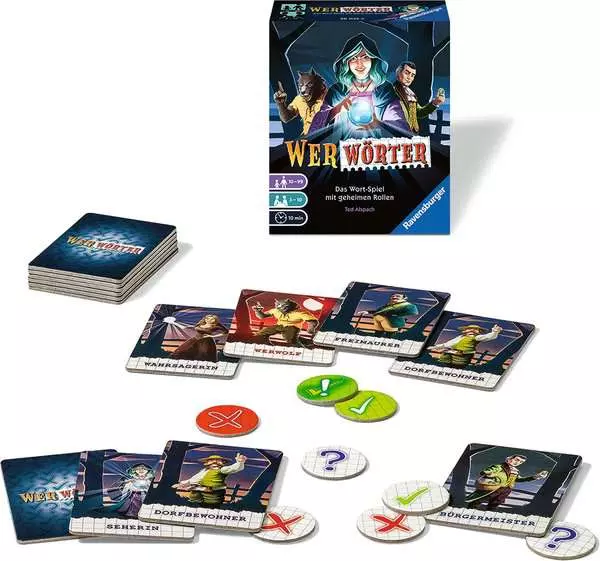 Ravensberger Matratzen Werwörter - Spiel ab 10 Jahren Jubiläumsangebot