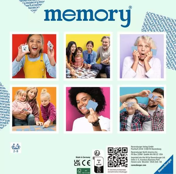 Ravensberger Matratzen Ravensburger Classic memory® - Spiel ab 6 Jahren Neuheiten