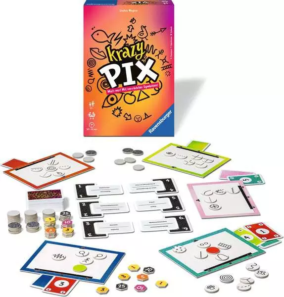 Ravensberger Matratzen Krazy Pix - Spiel ab 10 Jahren Kauf eins, bekomm eins gratis
