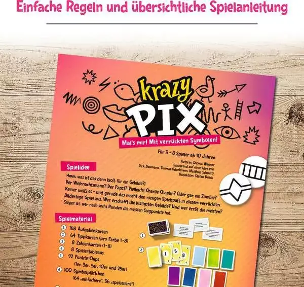 Ravensberger Matratzen Krazy Pix - Spiel ab 10 Jahren Kauf eins, bekomm eins gratis