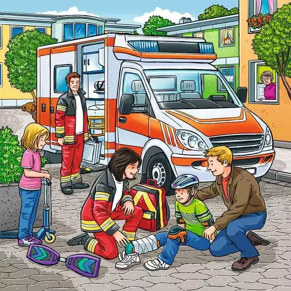 Ravensberger Matratzen Kinderpuzzle ab 5 Jahren - Helfer in der Not - 49 Teile Tägliche Deals