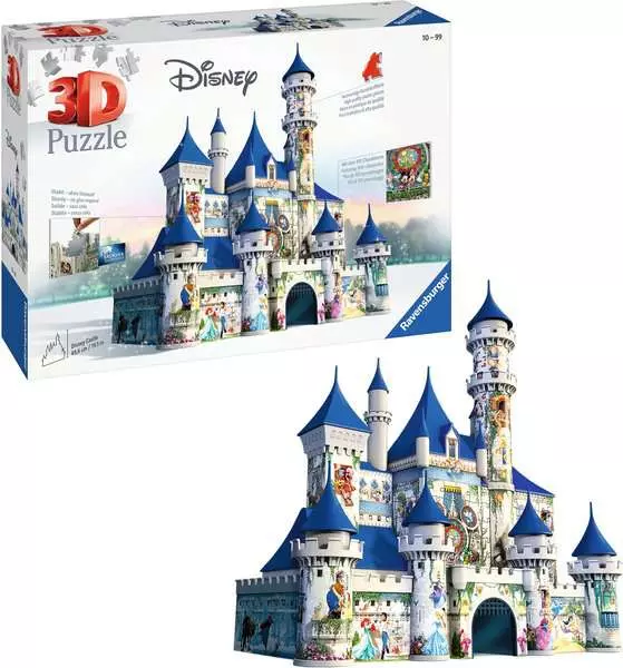 Ravensberger Matratzen 3D Puzzle Walt Disney Schloss Tiefpreis