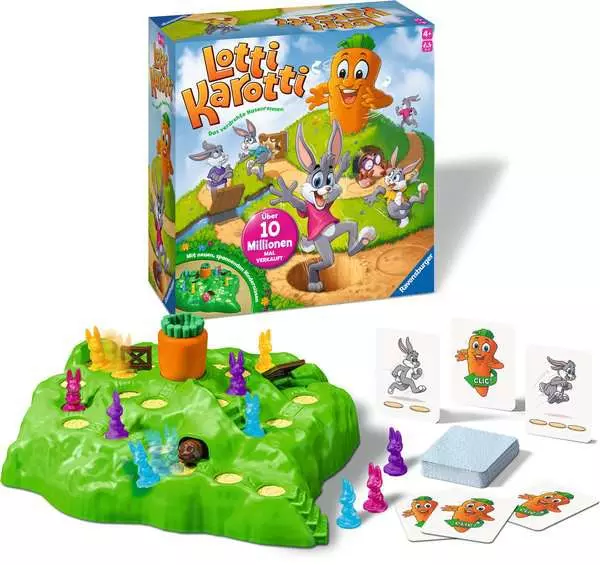 Ravensberger Matratzen Lotti Karotti - Kinderspiel ab 4 Jahren Begrenzte Freigabe