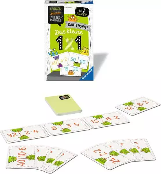 Ravensberger Matratzen Lernen Lachen Selbermachen: Kartenspiel Das kleine 1 x 1 - Kartenspiel ab 7 Jahren Letzte 3 Tage