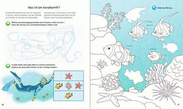 Ravensberger Matratzen Ravensburger Wieso? Weshalb? Warum? aktiv-Heft: Das Meer Bis zu 50% Rabatt