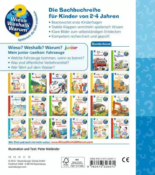Ravensberger Matratzen Ravensburger Wieso? Weshalb? Warum? Mein junior-Lexikon: Fahrzeuge Bis zu 60% Rabatt