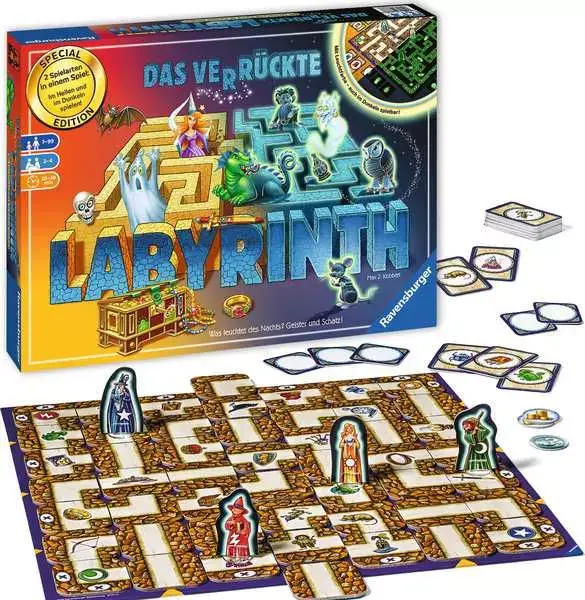 Ravensberger Matratzen Das verrückte LabyrinthGlow in the Dark - Spiel ab 7 Jahren Bis zu 65% Rabatt