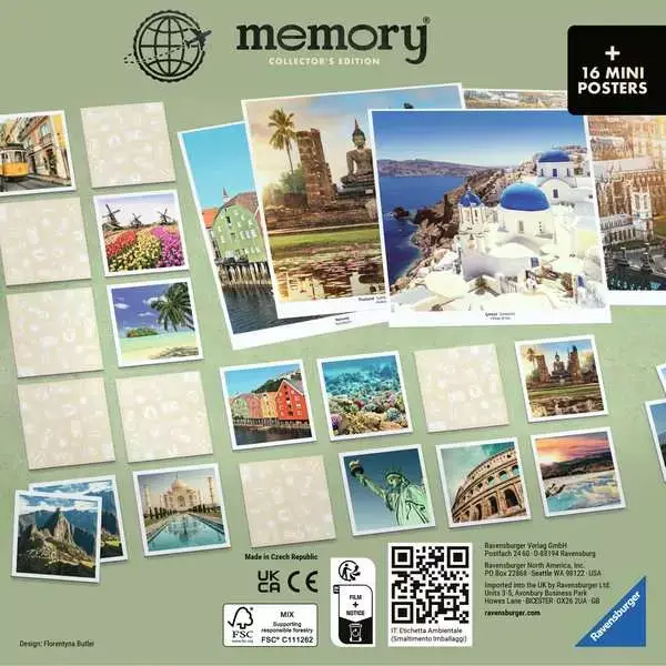 Ravensberger Matratzen Collector's memory® Schönste Reiseziele - Spiel ab 6 Jahren Bis zu 55% Rabatt