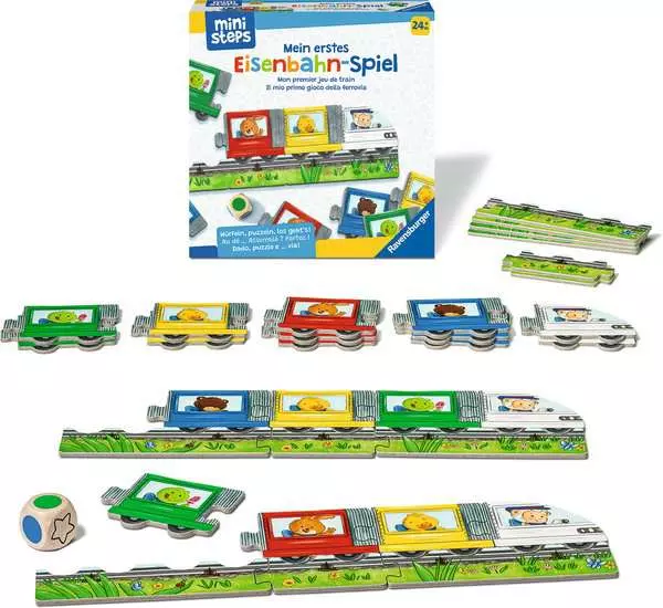Ravensberger Matratzen Mein erstes Eisenbahn-Spiel - Kinderspiel ab [age] Jahren Nur noch ein Tag übrig