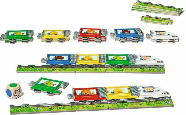 Ravensberger Matratzen Mein erstes Eisenbahn-Spiel - Kinderspiel ab [age] Jahren Nur noch ein Tag übrig