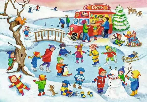 Ravensberger Matratzen Kinderpuzzle ab 4 Jahren - Freizeit am See - 24 Teile Clearance-Verkauf