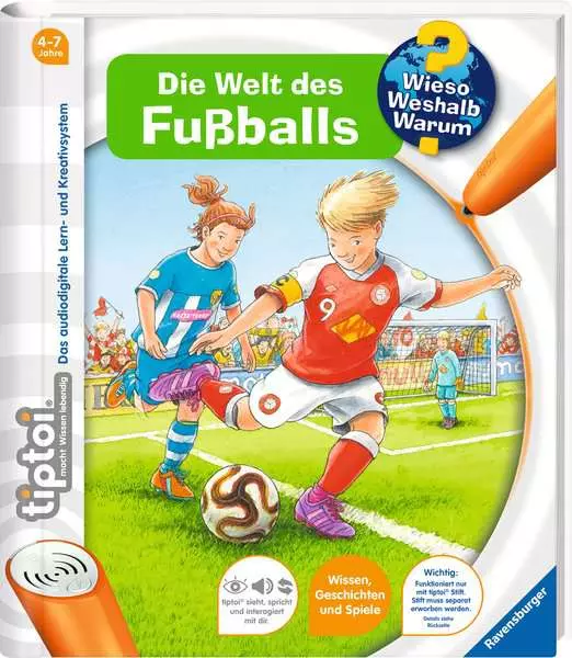 Ravensberger Matratzen tiptoi® Wieso? Weshalb? Warum? Die Welt des Fußballs zollfrei