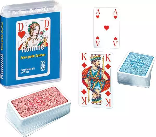 Ravensberger Matratzen Rommé, Bridge, Canasta - Kartenspiel ab 8 Jahren 2025