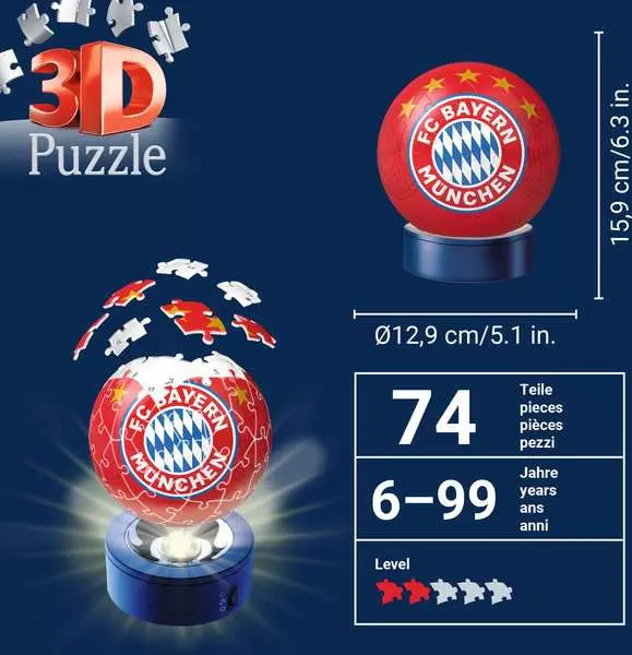 Ravensberger Matratzen Ravensburger Nachtlicht FC Bayern München Fabrikverkauf