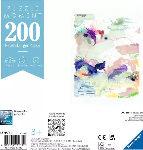 Ravensberger Matratzen Puzzle 200 Teile - Colorsplash Limitierter Zeitrabatt
